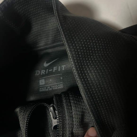 Nike Jacket Men’s Rivalry Size L Full Zip Basketball Training AT5300-012 Black - Picture 5 of 9